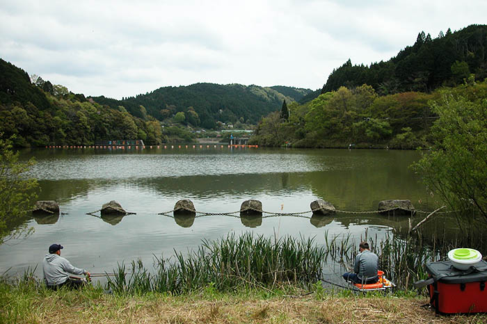 奈良市民の水源、布目ダム＝2021年4月24日、山添村